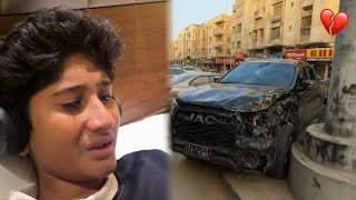 Car Crashed Prank on Vampire *He Got Cried*😢