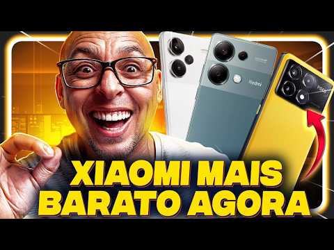 SMARTPHONE XIAOMI AGORA SEM TAXA. CORRE!