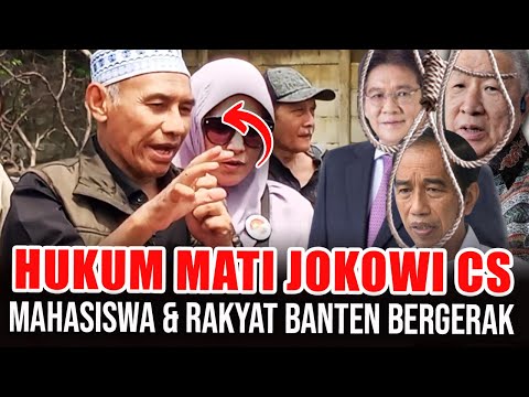 MAHASISWA DAN RAKYAT BANTEN BERGERAK! HUKUM M4T1 JOKOWI, AGUAN & ANTHONY SALIM?!