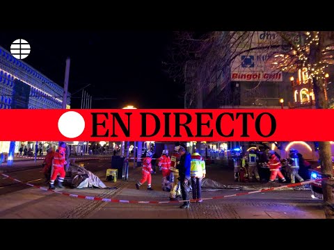 🔴 DIRECTO | Un coche atropellar a un grupo de personas en un mercadillo navideño en Alemania