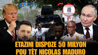 YO MANKE WONFLE MOÏSE JEAN CHARLES. || TRUMP PARE POU RANKONTRE AK POUTINE, ZELENSKY PA KONTAN