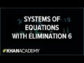 Solving Systems of Equations with Elimination