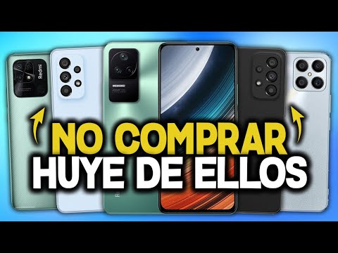 👎🏻 LOS 6 PEORES CELULARES QUE NO DEBES COMPRAR EN 2022 ¡CUIDADO CON ESTOS!