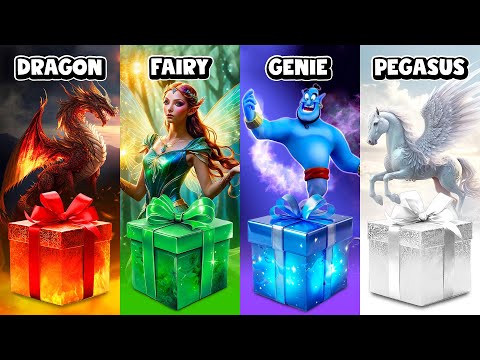 Choose Your Gift! 🎁 Dragon, Fairy, Genie or Pegasus 🐲🧚🧞🦄