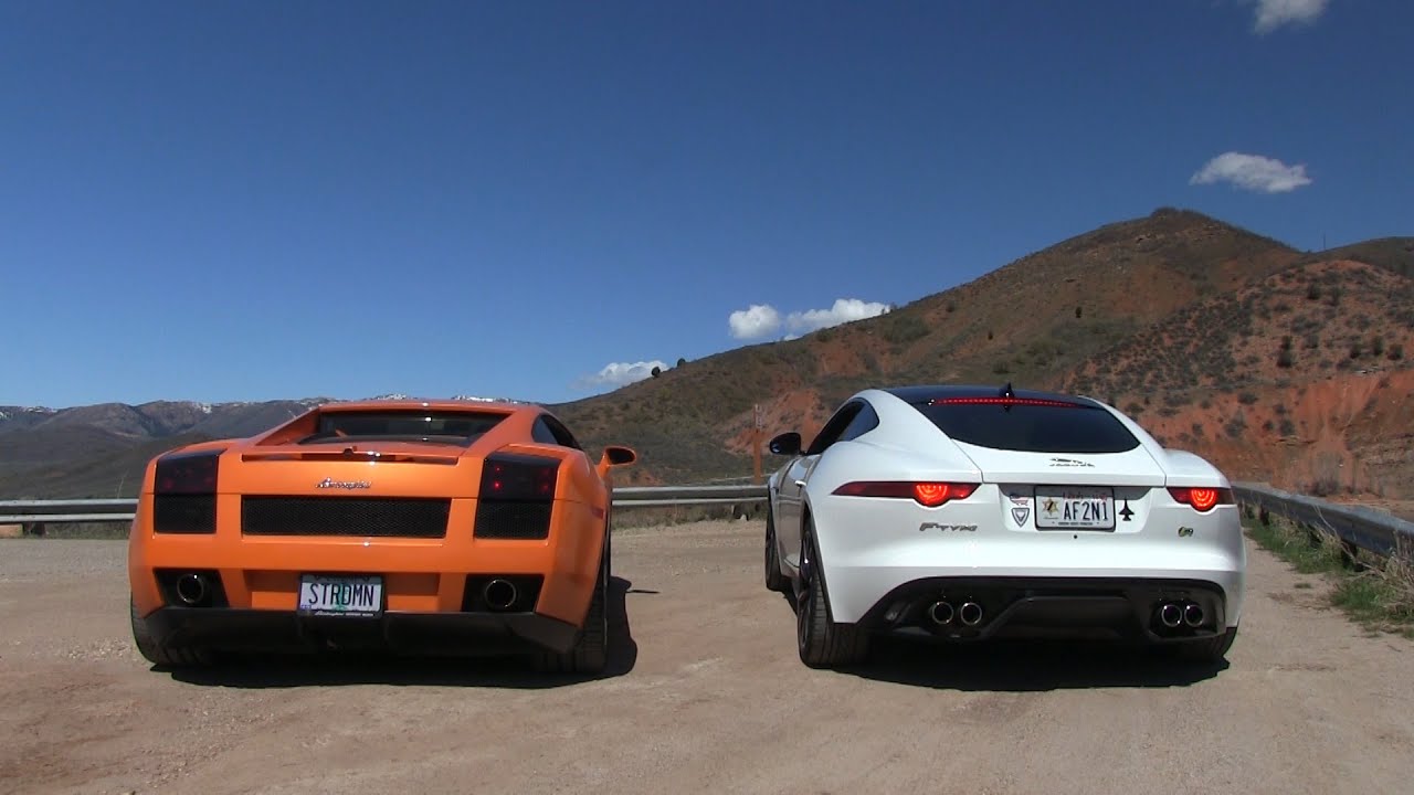 Jag vs. Lambo: Which sounds better?