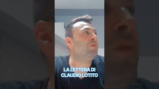 La lettera di Claudio #Lotito #shorts #viral