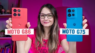 Moto G86 vs Moto G75 - QUAL COMPRAR? Comparativo!