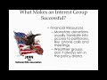 Interest Groups and Political Participation