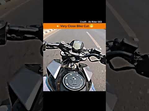 Very Close Bike Cut ๐ #zx10r #rider #hayabusa #bmw #ninja #vlog #motovlog #shorts