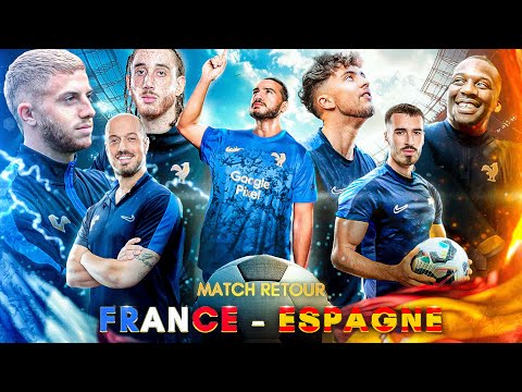 ON S’ENTRAÎNE POUR LE MATCH RETOUR FRANCE ESPAGNE (Ft. Inoxtag, Carlito, SDM, Michou, Pfut...)