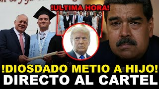 HIJO DE DIOSDADO ENTRA AL CARTEL DE LOS SOLES, SE FILTRA SU INTEGRACIÓN Y COMO AYUDARA AL RÉGIMEN