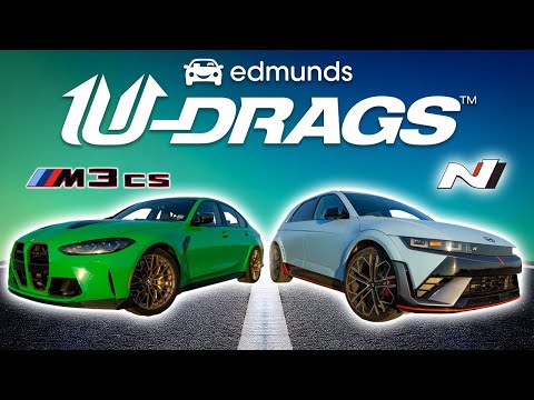 U-DRAGS RACE: BMW M3 CS vs. Hyundai Ioniq 5 N