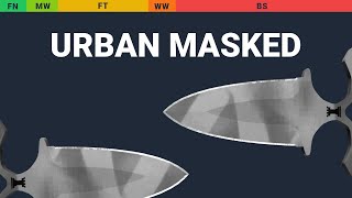 Shadow Daggers Urban Masked Wear Preview