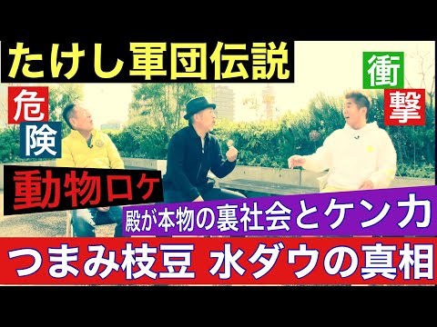 【衝撃】たけし軍団伝説❌つまみ枝豆水曜日のダウンタウン真相