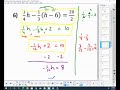 Algebraic Expressions and Inequalities