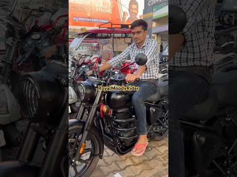 New Royal Enfield Classic 350 Stealth Black #royalenfield #shorts #ytshorts #viralshorts