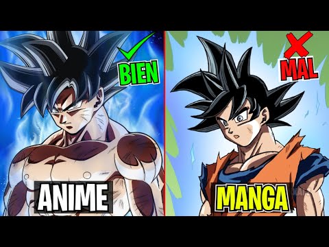 🔴10 cosas del ANIME de DBS que SUPERAN al MANGA || Zenkai Z