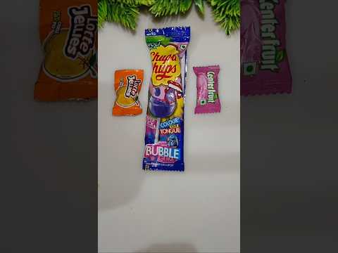 Chupa Chups Lollipop ð With Center Fruit With Lotte Jellies #shorts#viralvideo#popsicle