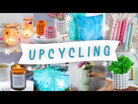 DIY's aus RESTEN! | Upcycling Ideen | Aus Alt mach Neu | Basteln gegen Langeweile | TRYTRYTRY