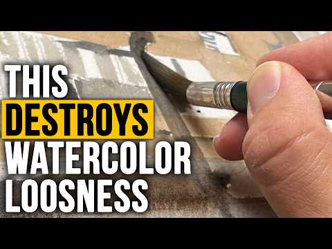 Biggest Mistake that Destroys Loose Watercolors