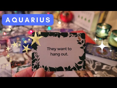 AQUARIUS ♒🌟 They're so proud to be seen with you! 💖💚 Timeless Love Tarot Reading