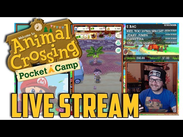 Animal Crossing: Pocket Camp - Live Stream Archive