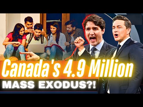 4.9 MILLION People Leaving Canada?! The Countdown Has Begun! ⏰