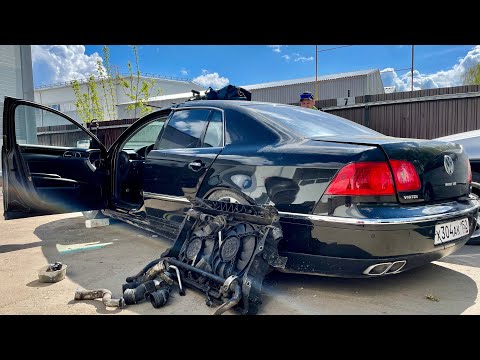Я ЗАСТАВЛЮ ТЕБЯ ЕХАТЬ. Понты по низу рынка. Phaeton V10 TDI 5.0
