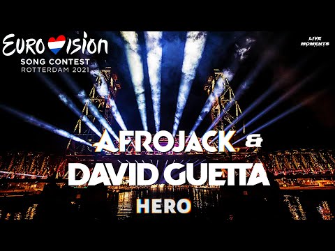 Afrojack & David Guetta - Hero | Live @ Bridge Rotterdam 2021