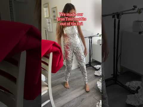 WE MADE OUR ERAS TOUR OUTFITS #taylorswift