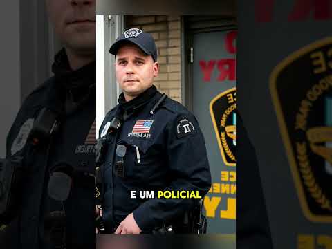 Um policial ordena a uma mulher que abra o porta-malas, sem saber que ela está gravando a conversa..