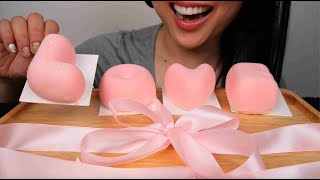 L.O.V.E. MOUSE CAKE (ASMR EATING SOUNDS) NO TALKING | SAS-ASMR