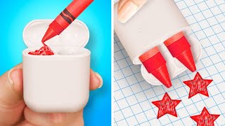 OMG! GENIUS DRAWING IDEAS & Painting Tips That Will BLOW Your Mind! By 123 GO! GOLD