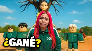 JUGUÉ EL JUEGO DEL CALAMAR EN ROBLOX😭🦑| Susy Mouriz