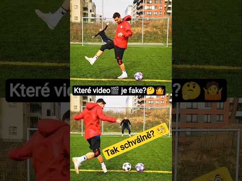 Poznáte, které ⚽video je pravé?🤷 Tak schválně co to prozradilo? 😆😅