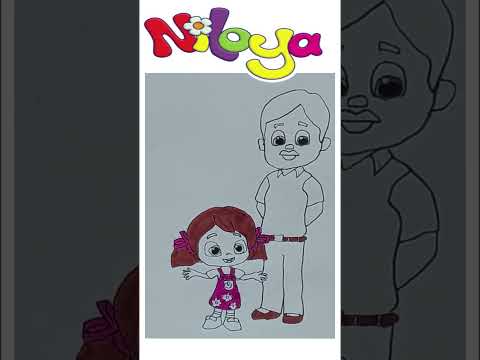 #niloya  #shorts #short Boyama #drawing  #sayılar #boyama #kolayçizimler