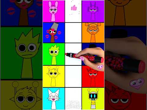 SPRUNKI INCREDIBOX matching puzzle #sprunki #pinki #incredibox#trending #roblox #viral #robloxshorts