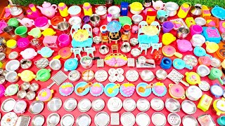 6 Minutes Satisfying with Unboxing Hello Kitty Kitchen Set |Cutee Sanrio Steel ASMR Cooking Set Game