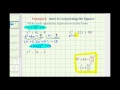 Completing the Square Techniques