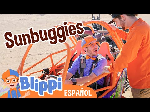 Sunbuggies con Blippi en el desierto🏜️ | Blippi Español | Videos educativos para niños