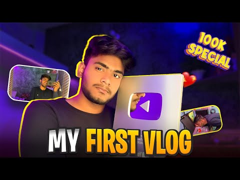 My First Vlog 🥹| YouTube Journey ❤️| Silve play Button😍