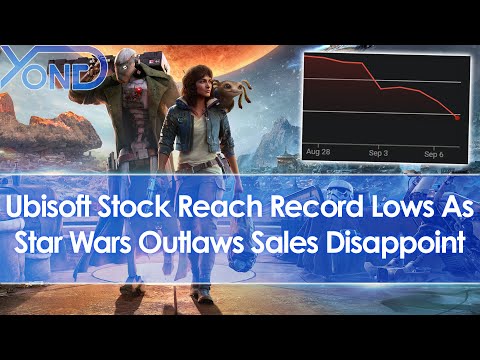 Ubisoft stock price plummet to record lows as Star Wars Outlaws sales disappoint