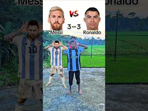 Messi vs Ronaldo fans ๐๐คฏ๐ฅ #shorts #trending #youtube #viral #ronaldo #messi #fans #yt #vs