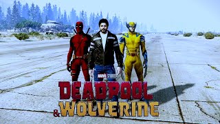 What If Deadpool And Wolverine Meet ShahRukh Khan | Deadpool And Wolverine ( GTA 5 )