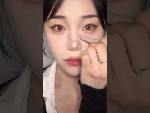 복코가 작아지고 높아지는 코성형 메이크업(너무 쉬운 코쉐딩 방법) #makeup
