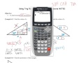 Trigonometric Ratios and Triangle Properties