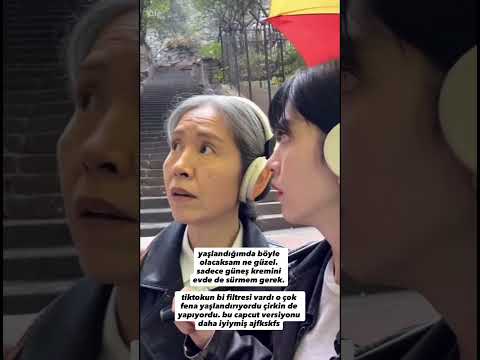 YAŞLANMIŞ HALİMLE BAKIŞIYORUZ👵🏻💖