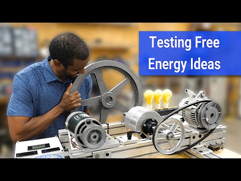 A Machine To Test Free Energy Ideas.