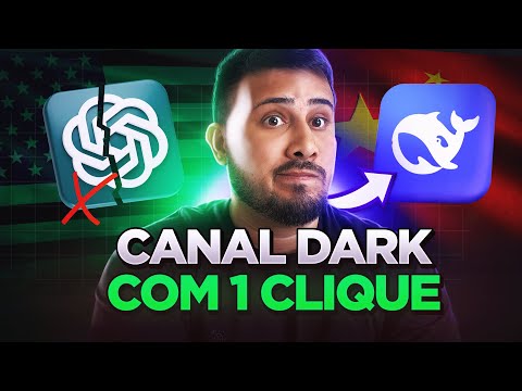 DEEPSEEK: A NOVA IA CHINESA QUE VAI TE DEIXAR MILIONÁRIO COM CANAL DARK! (ADEUS CHATGPT)