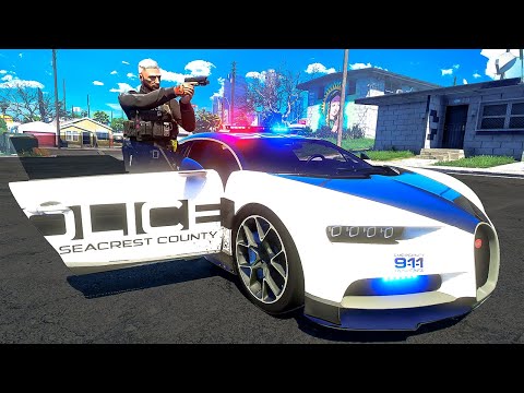 Bugatti Cop In GTA 5 RP